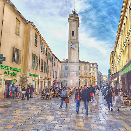 060 - Le Littre - 1 Chambre, Central, Proche Maison Carree, Clim, 4personnes Διαμέρισμα Νιμ